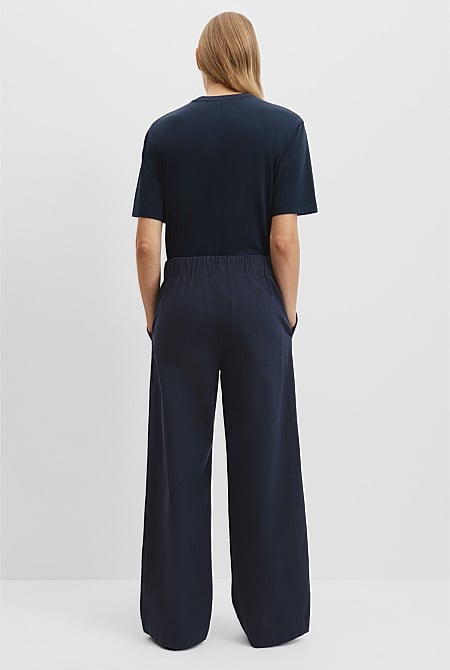 Organically Grown Cotton Pull-On Cotton Pant