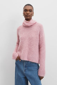 Funnel Neck Lofty Knit