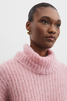 Funnel Neck Lofty Knit