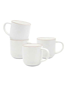 Hana Mug 380ml 4 Pack in White