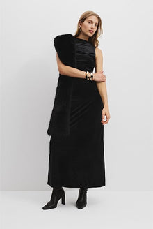 Velvet Sleeveless Dress