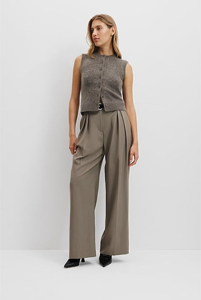 High Pile Knit Vest