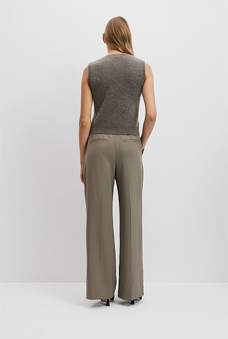 High Pile Knit Vest