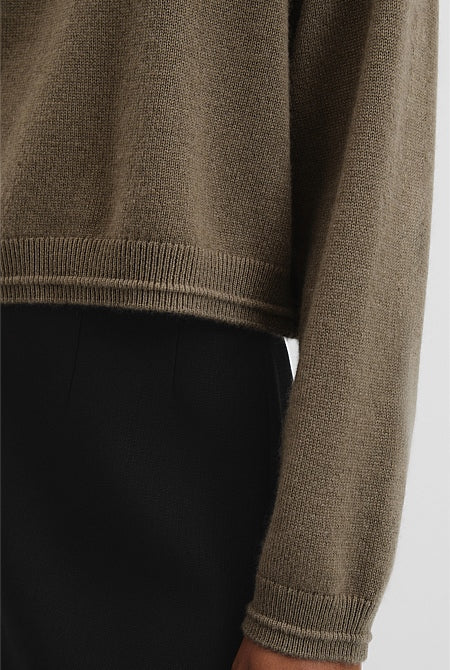 Organically Grown Cotton Cashmere Knit