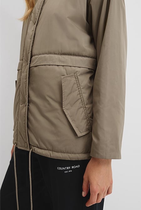 Recycled Polyester Spray Jacket