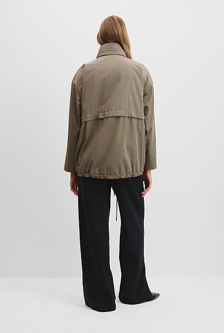 Recycled Polyester Spray Jacket