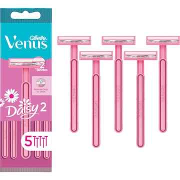 Gillette Venus Daisy Classic Disposable Razors 5 pack