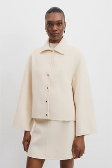 Soft Crop Snap Jacket