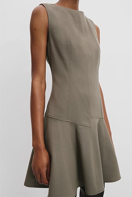 Panel Mini Dress