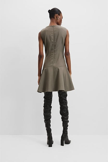 Panel Mini Dress