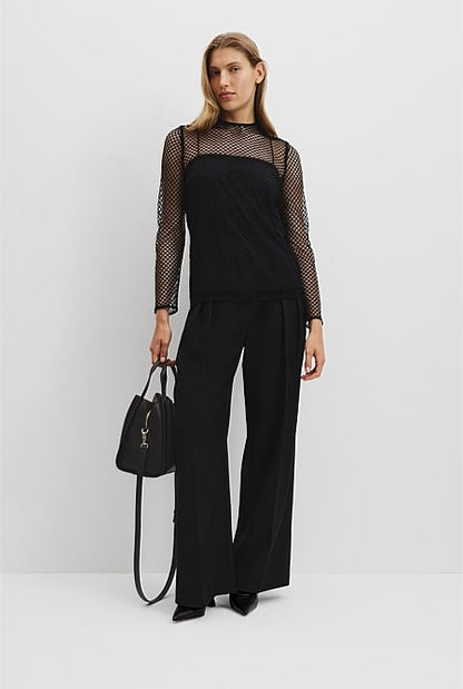 Mesh Lace Top