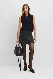 Collared Knit Vest