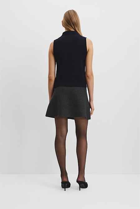 Collared Knit Vest