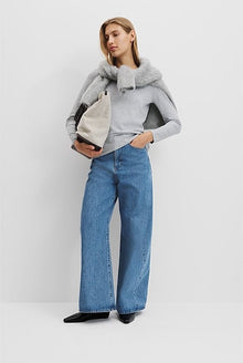 Australian Good Earth Cotton Textured Slub T-Shirt