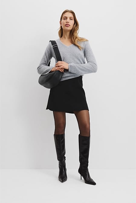 Cashmere V-Neck Knit