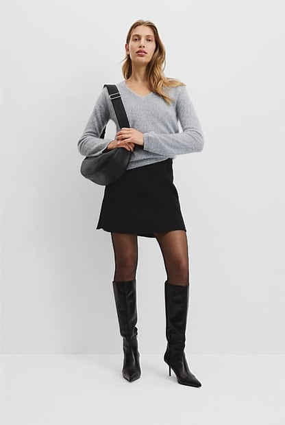 Cashmere V-Neck Knit