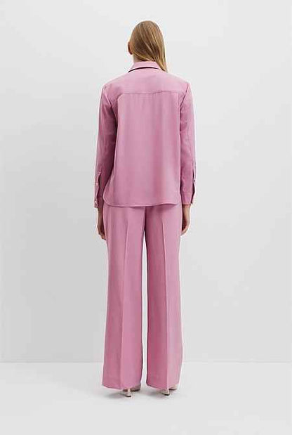 Wool Longline Shirt