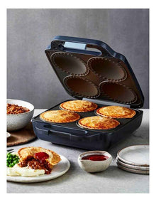 Pie Magic Traditional Pie Maker 4-Up in Grey PM4800
