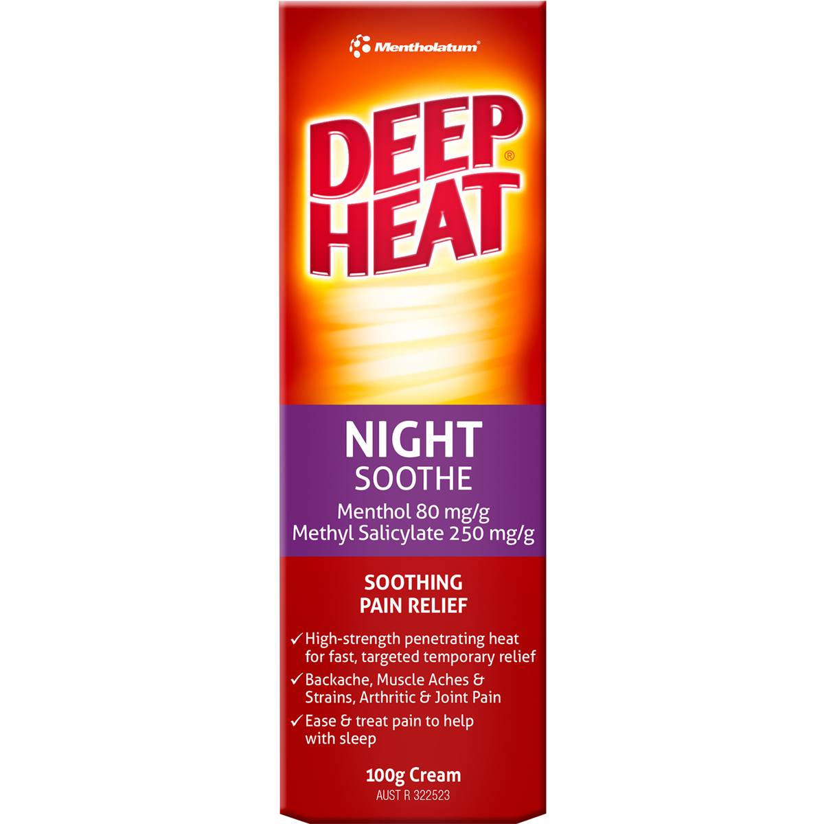Deep Heat Night Soothing Cream 100g