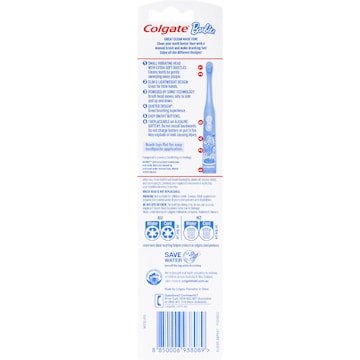 Colgate Kids Toothbrush Battery Sonic Barbie Extra Soft For 3+ Years each