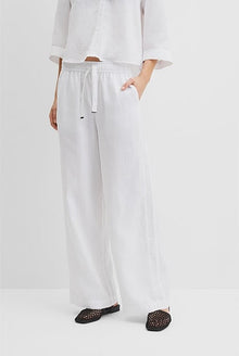 Tie Detail Linen Pant