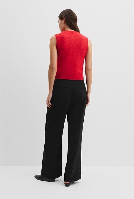 High Pile Knit Vest