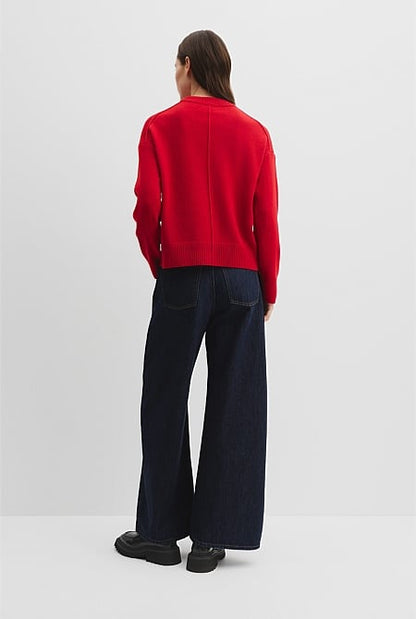 Italian Merino Crew Knit