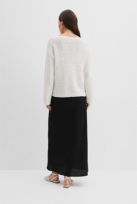 Long Sleeve Tape Knit