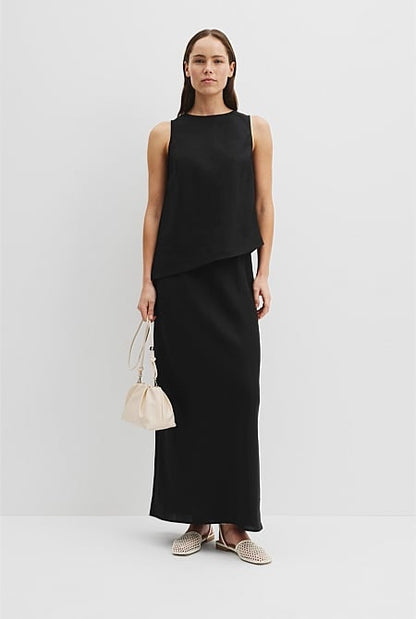 Orgqnically Grown Linen Bias Tank