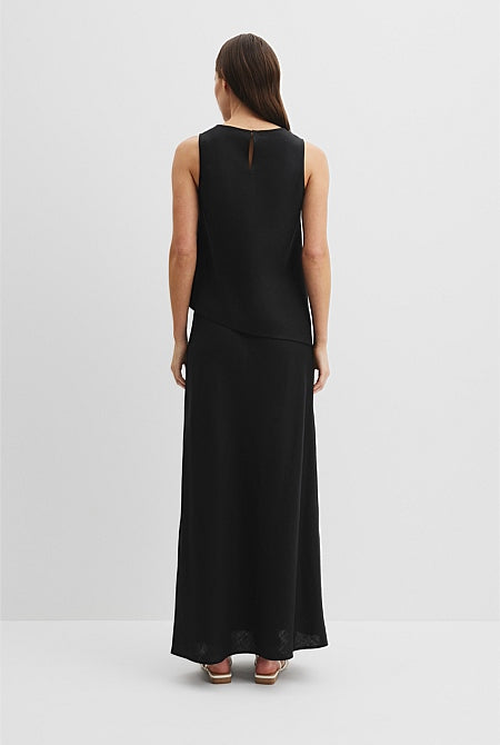 Orgqnically Grown Linen Bias Tank