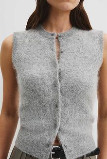 High Pile Knit Vest