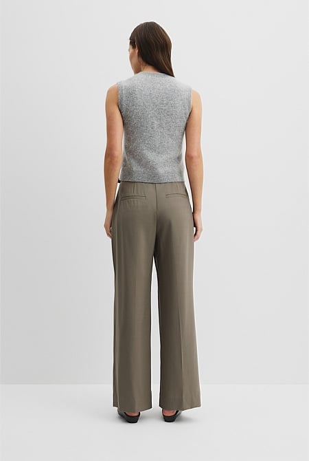 High Pile Knit Vest