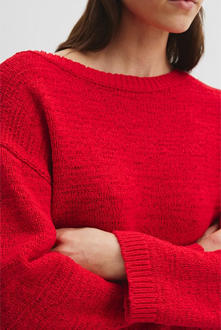 Long Sleeve Tape Knit
