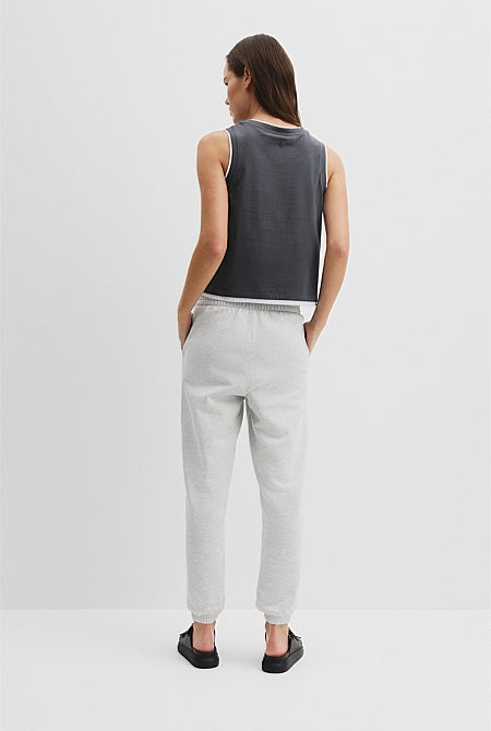 Australian Cotton Contrast Detail Tank