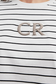 Australian Cotton CR Logo Stripe T-Shirt
