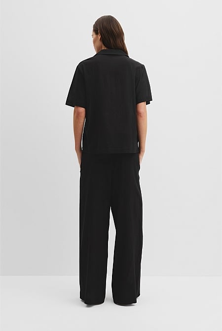 Textured Cotton Shirt