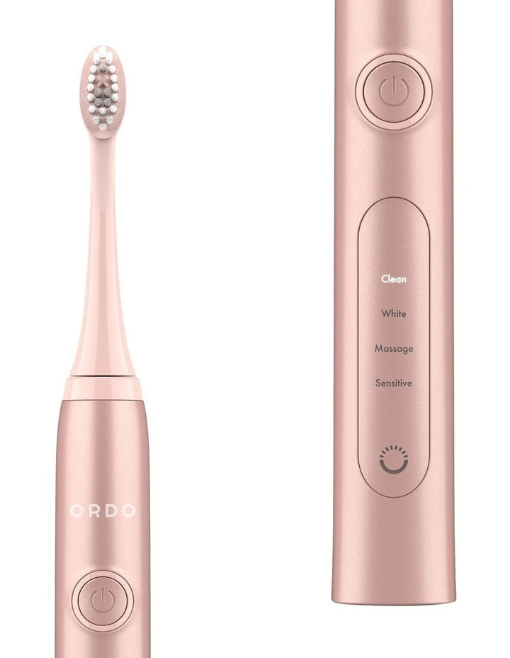 Sonic + Electric Toothbrush in Rose Gold