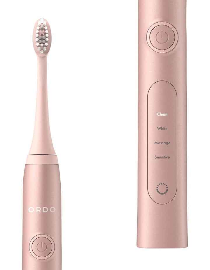 Sonic + Electric Toothbrush With Travel Case in Rose Gold