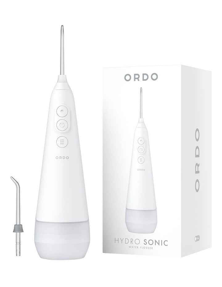 Hydro Sonic Water Flosser in Ice White