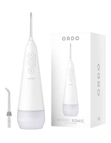 Hydro Sonic Water Flosser in Ice White