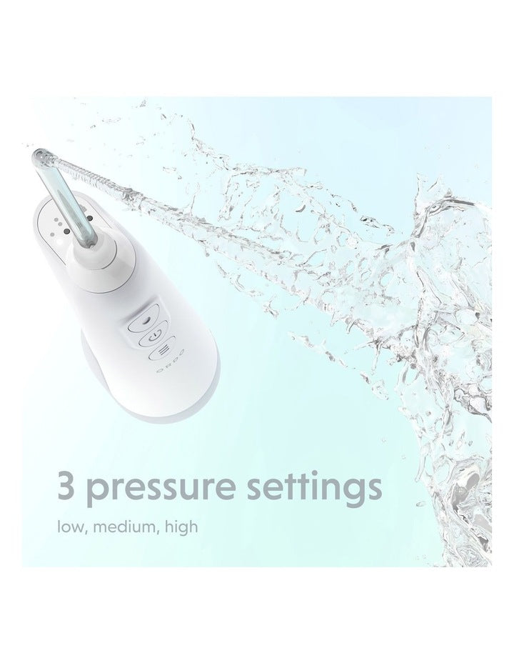 Hydro Sonic Water Flosser in Ice White