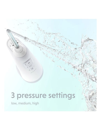 Hydro Sonic Water Flosser in Ice White
