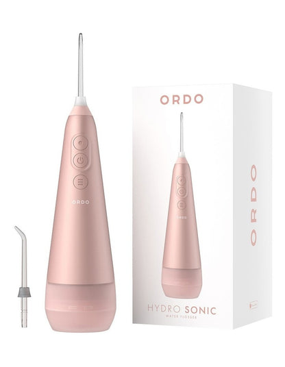 Hydro Sonic Water Flosser in Rose Gold