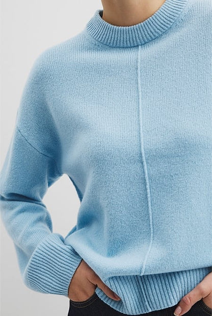 Italian Merino Crew Knit
