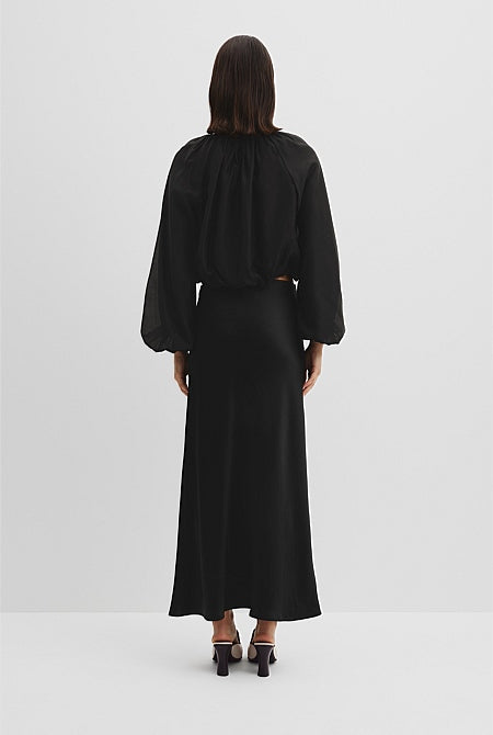 Voluminous Soft Blouse