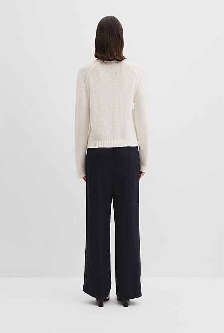 Cotton Wool Crew Knit
