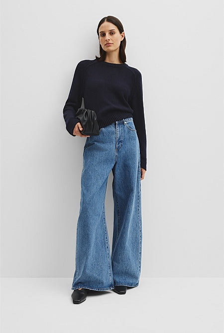 Cotton Wool Crew Knit