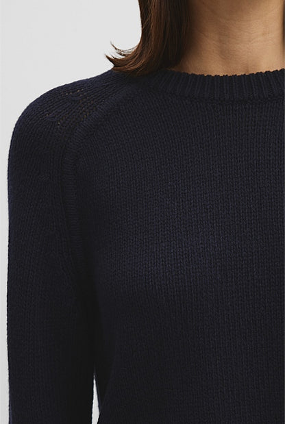Cotton Wool Crew Knit