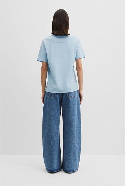 Verified Australian Cotton Heritage Embroidered T-Shirt
