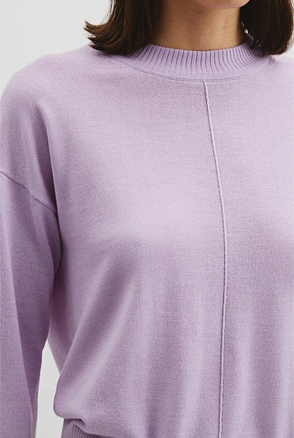 Verified Australian Merino Wool Crew Neck Knit
